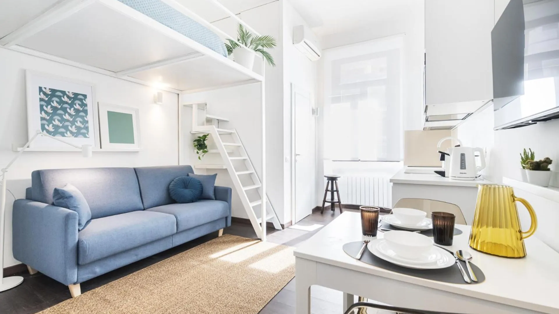 Easylife - Monolocale Soppalcato In Porta Romana Milánó Apartman